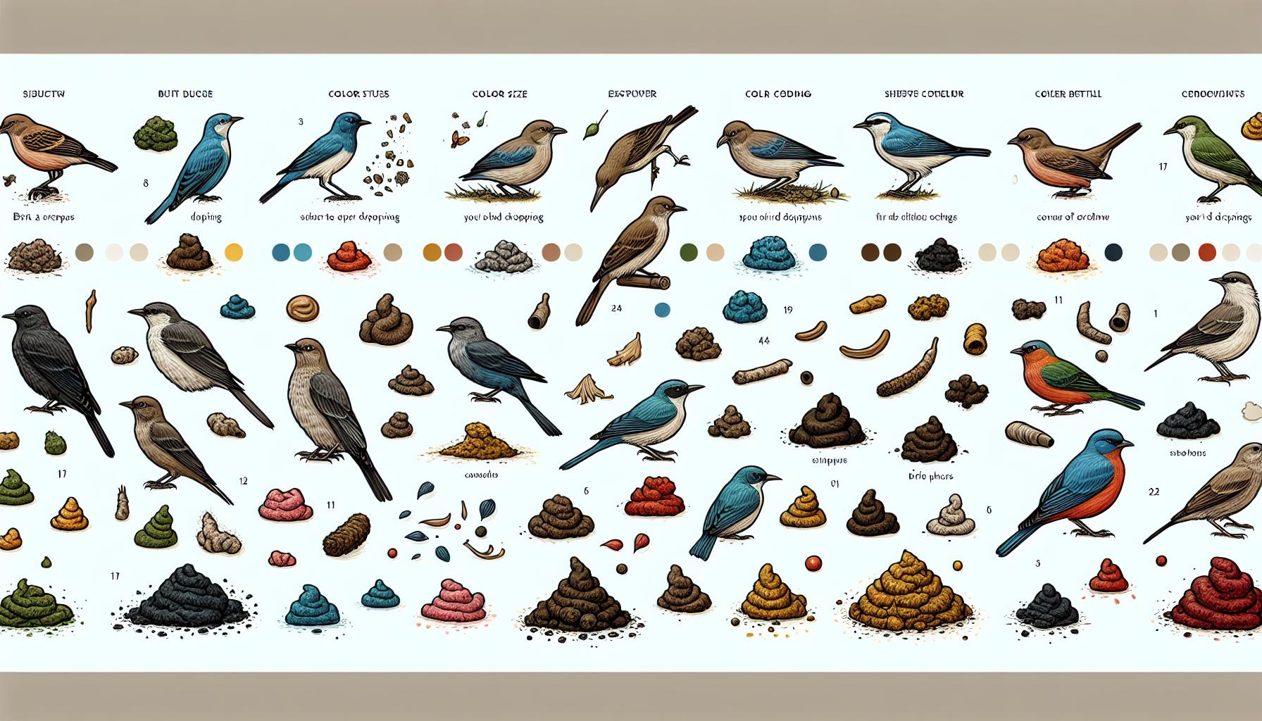 Jak identifikovat ptačí trus správně