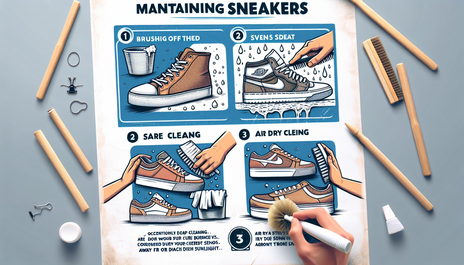 Nejlepší metody údržby tenisek