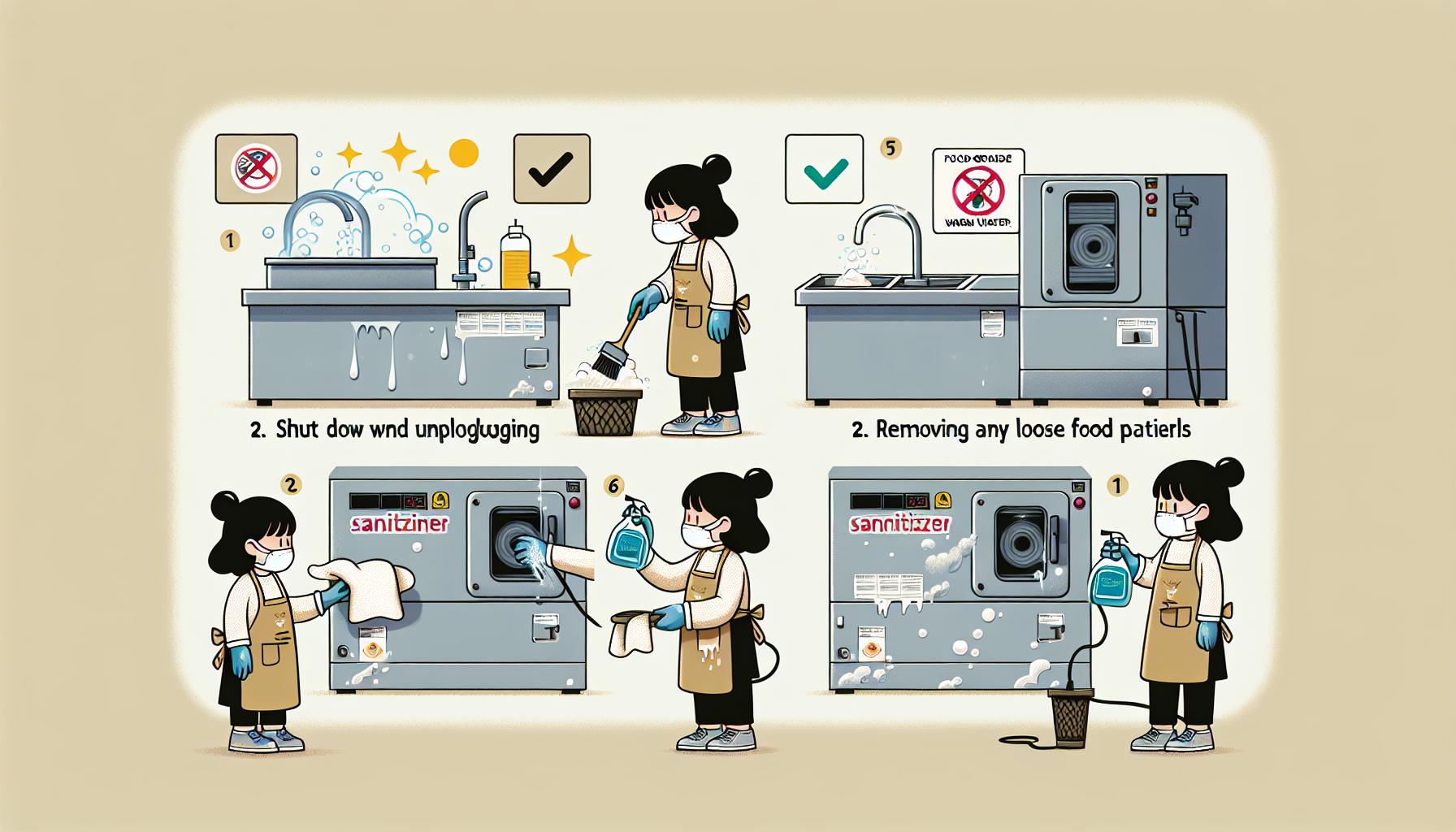 Jak správně dezinfikovat potravinářské stroje