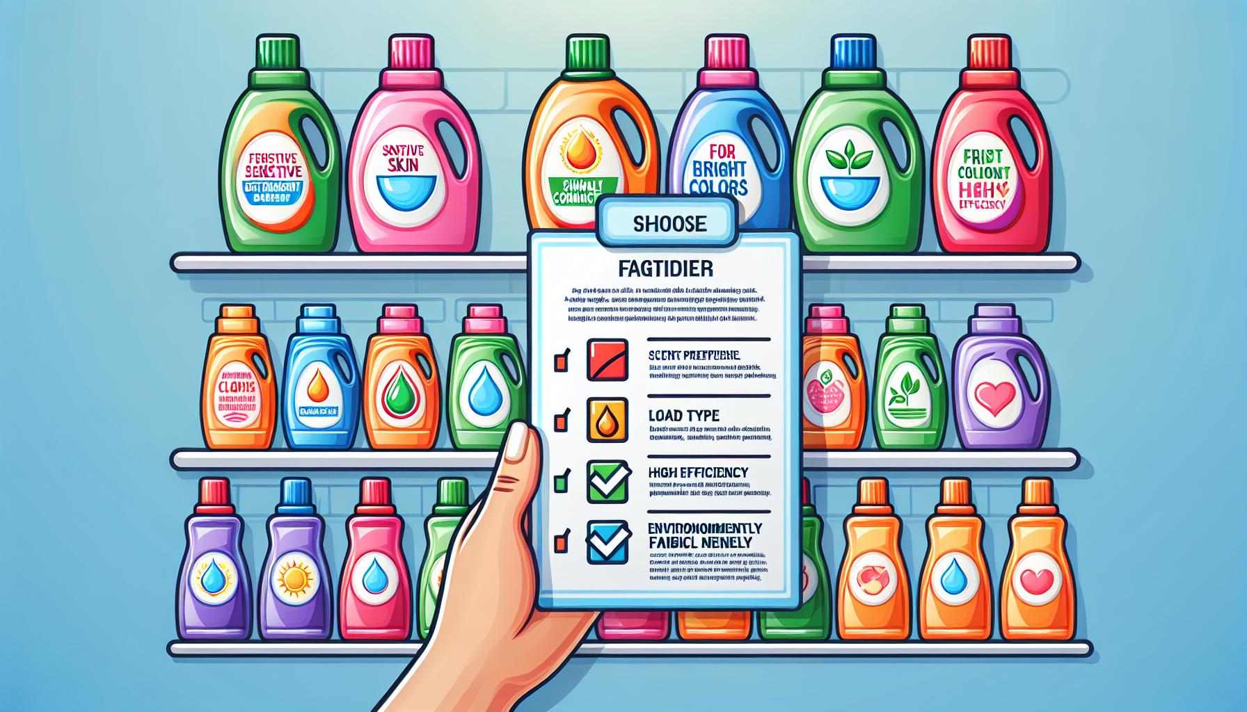 Jak vybrat správný prací prostředek