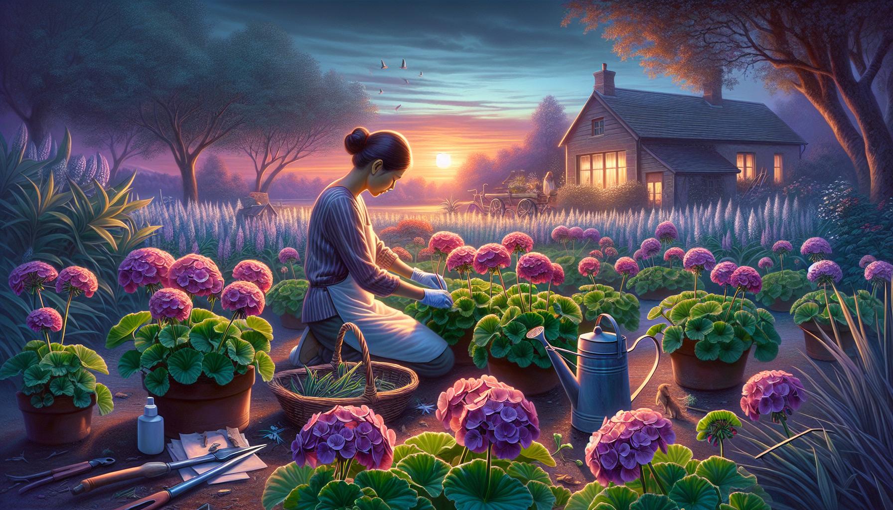 Kdy je ideální čas na úklid muškátů