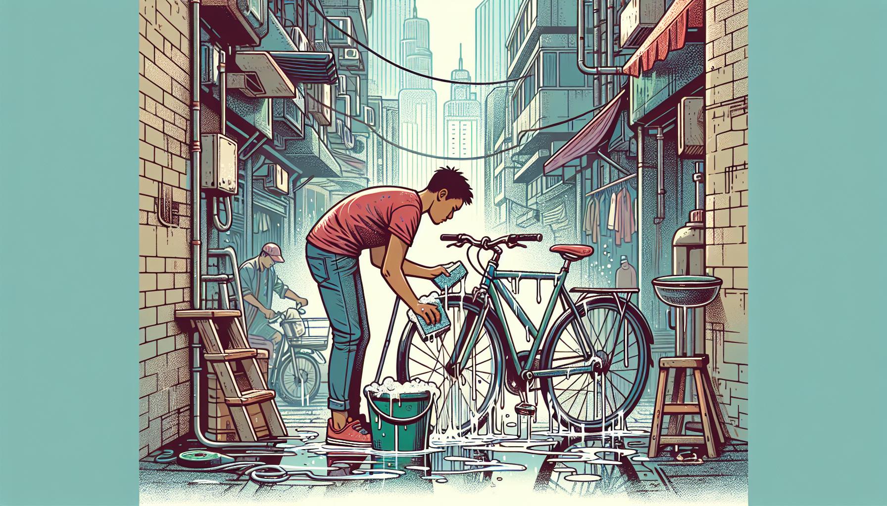 Jak vyčistit kolo v městských podmínkách