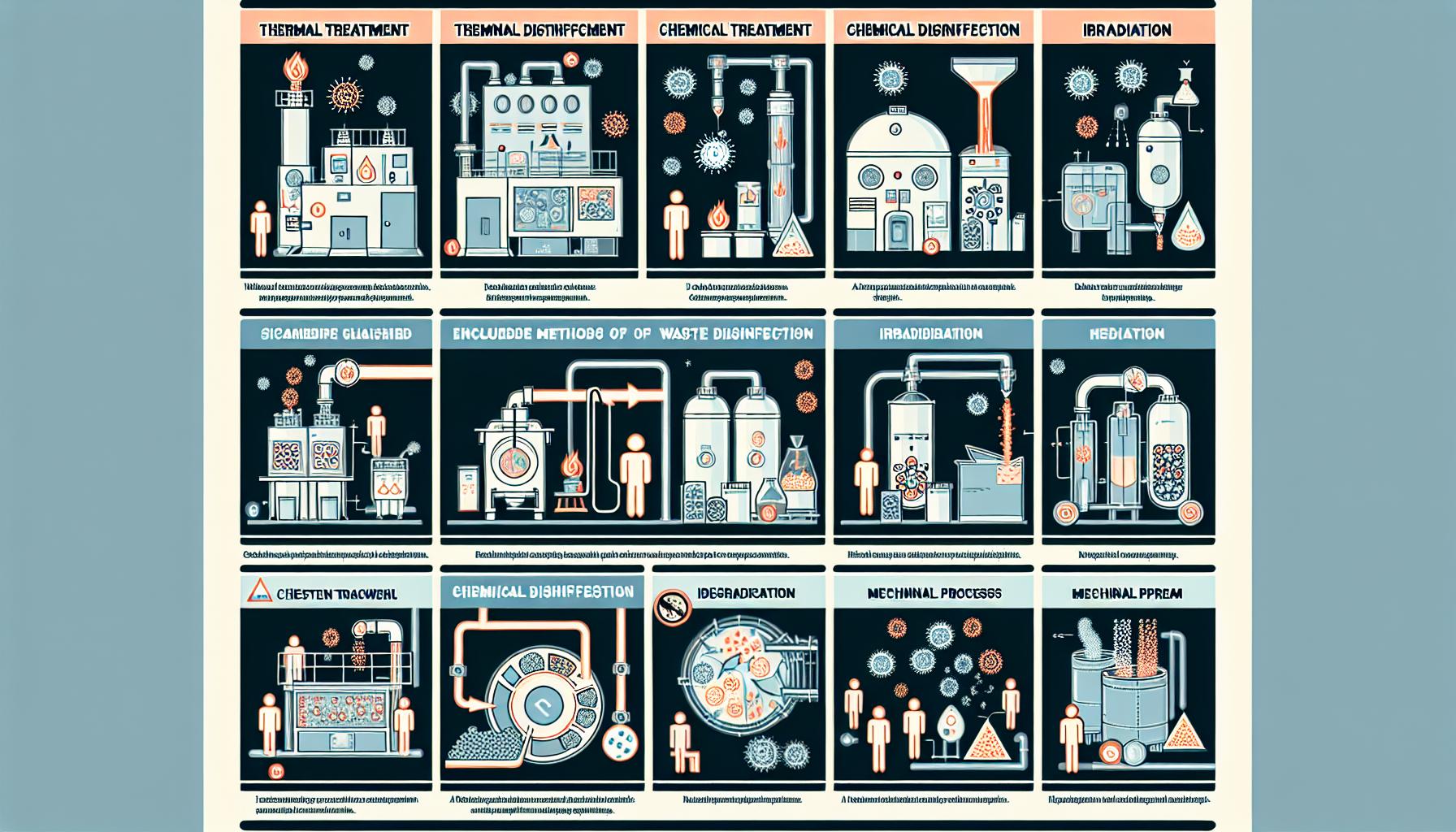 Jaké metody dezinfekce odpady zvolit