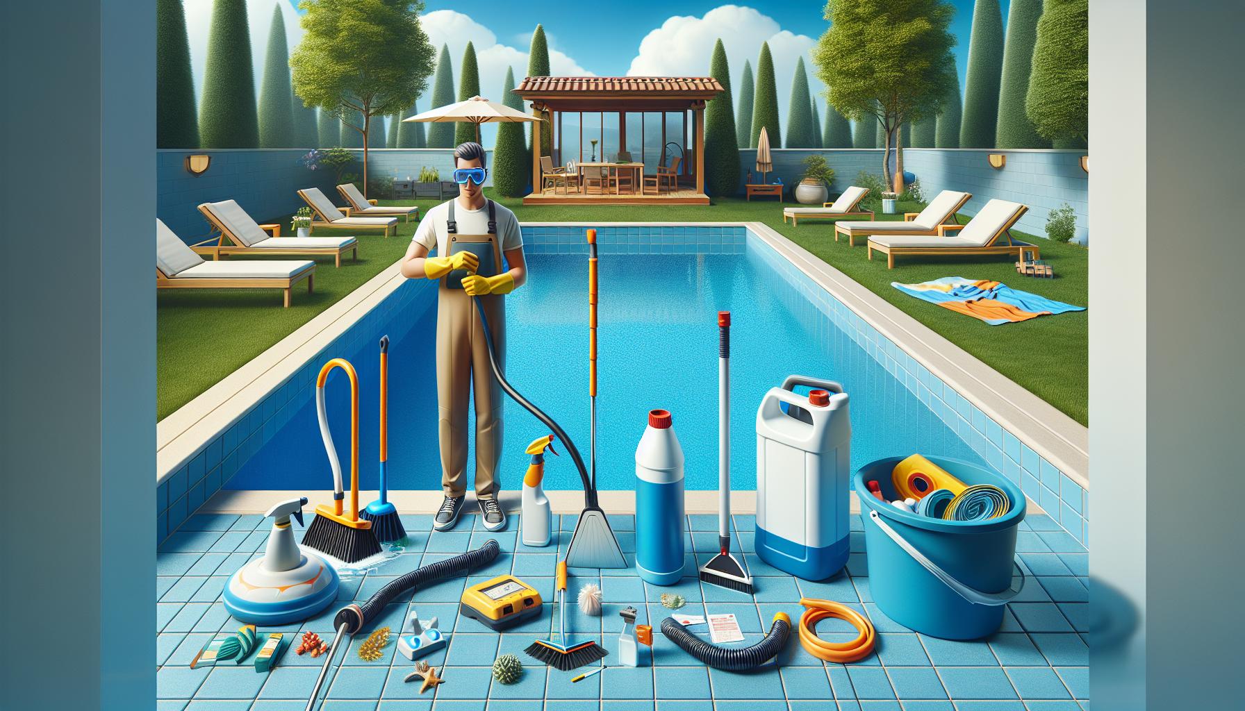 Jak přípravit bazén na dezinfekci