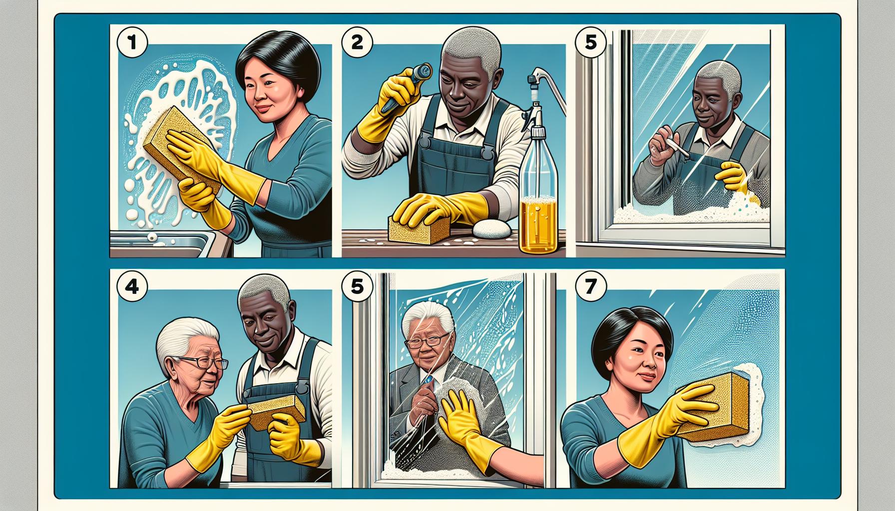 Jak správně umýt plastová okna