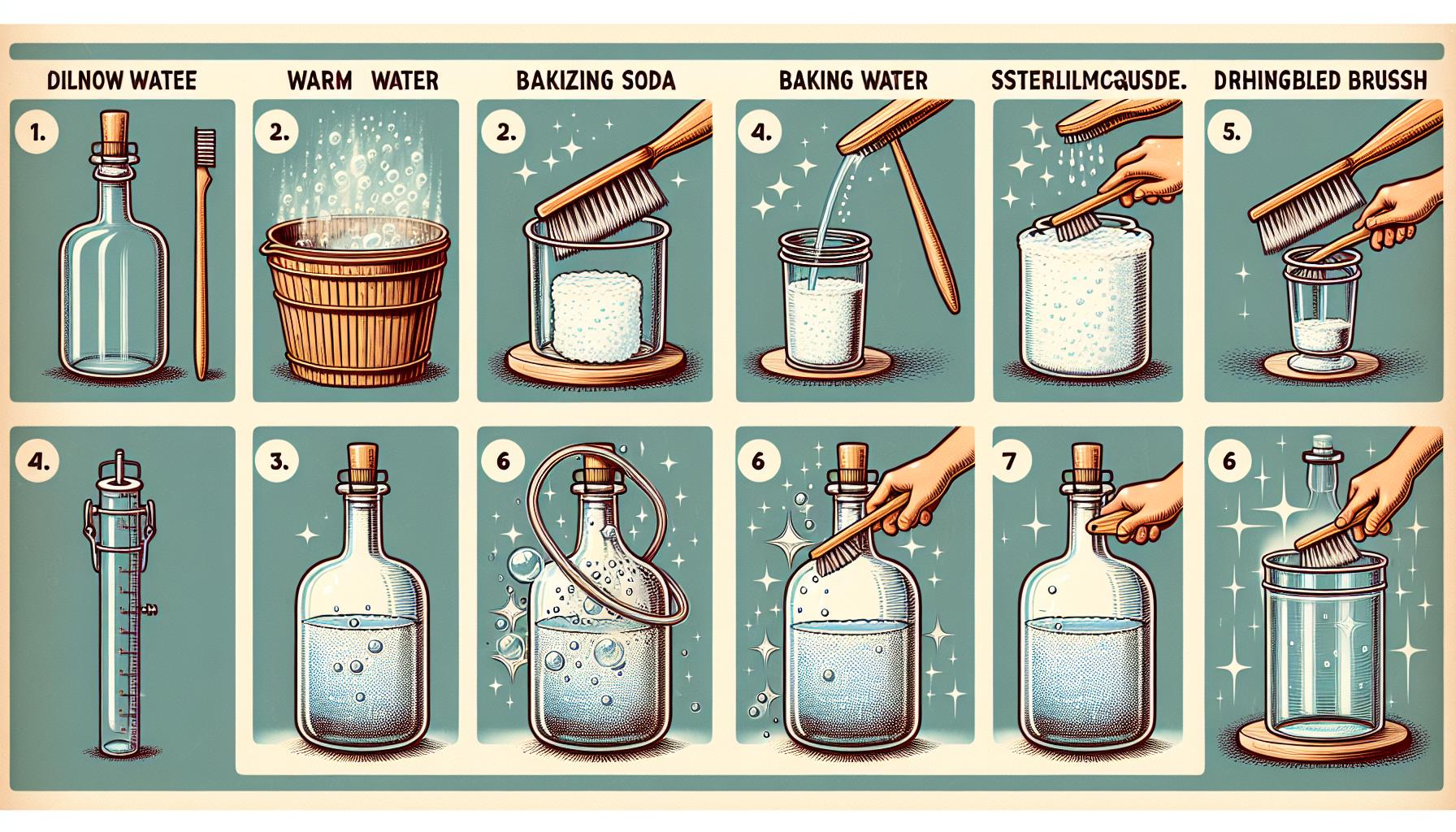 Jak důkladně vyčistit demižon