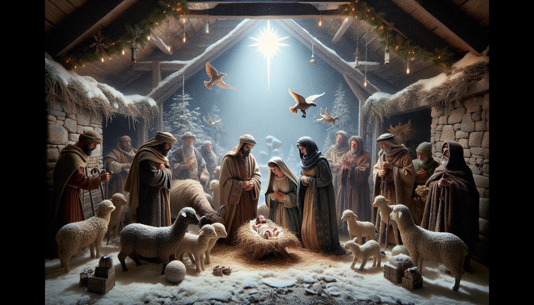 Tradiční zvyky spojené s betlémem