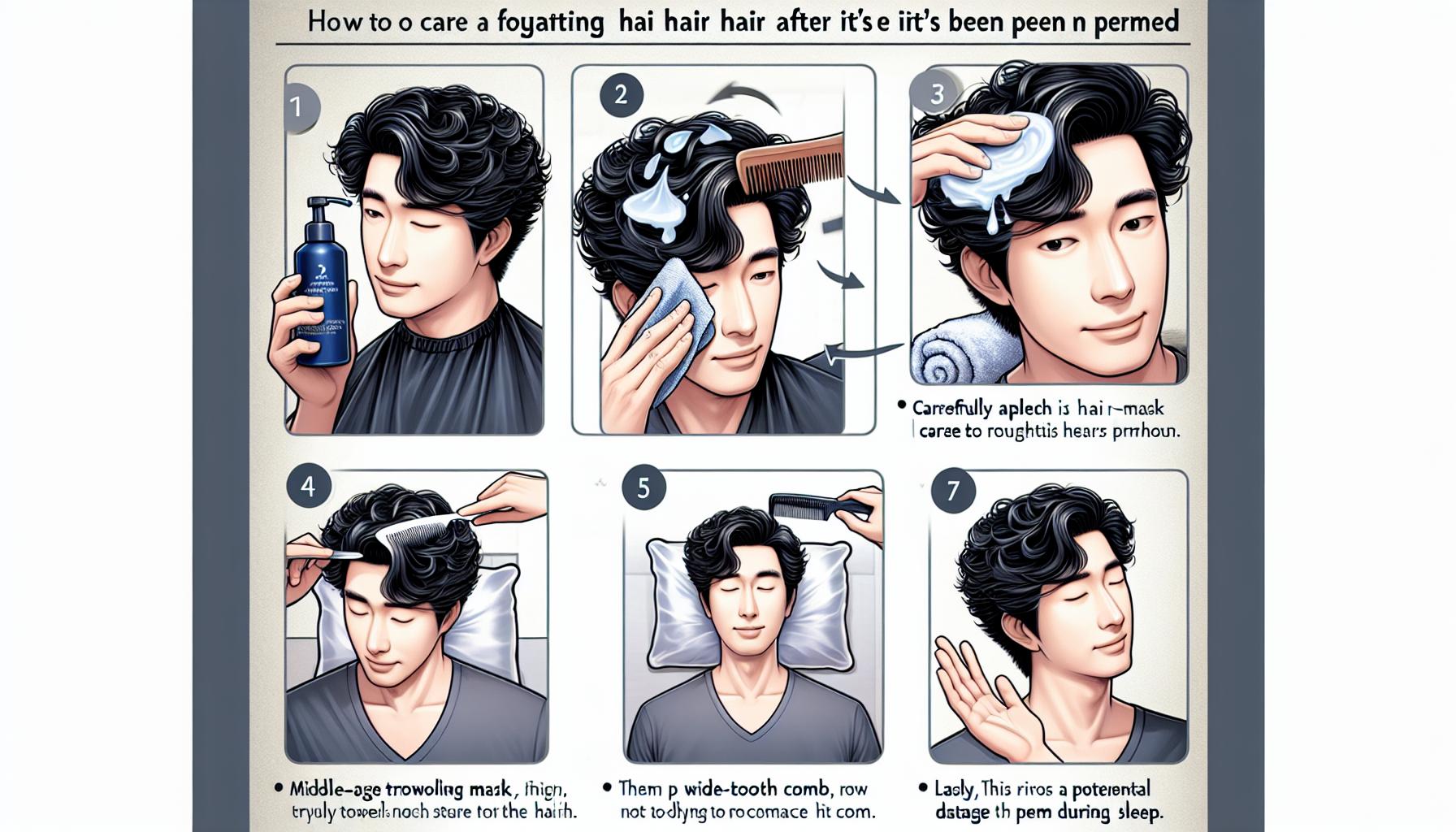 Jak správně pečovat o vlasy po trvalé