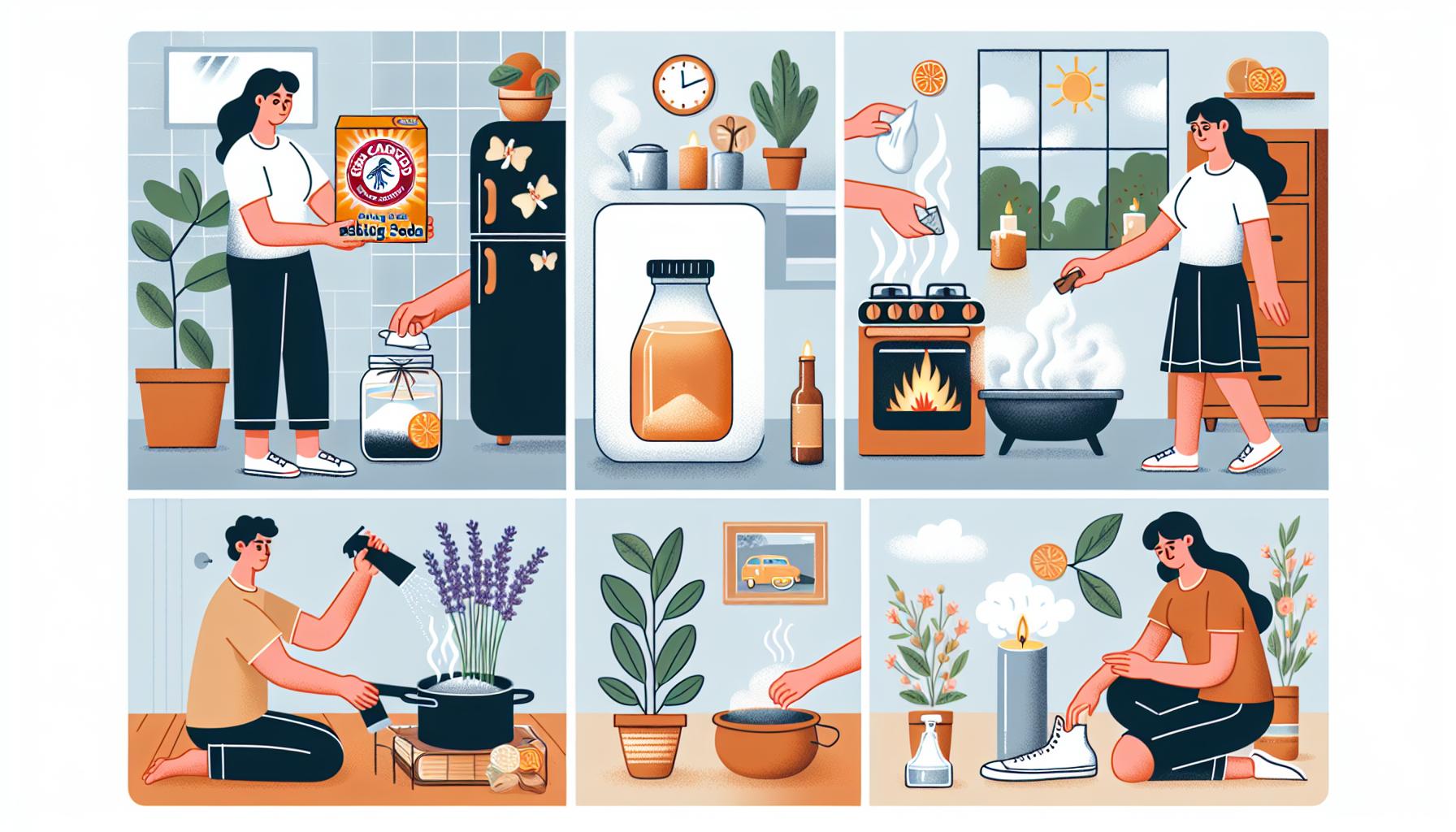 Způsoby odstranění nepříjemného zápachu