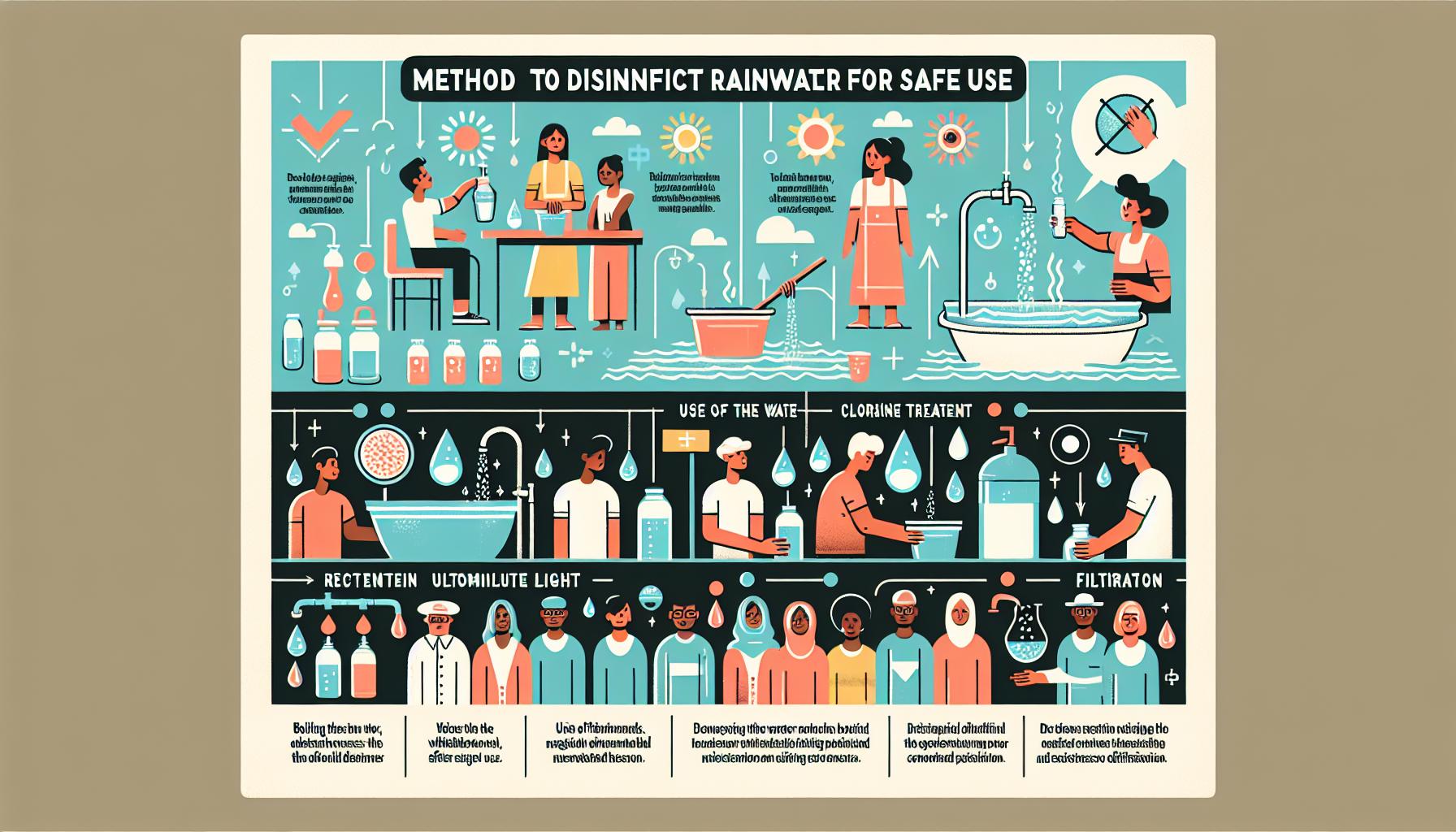 Jaké metody dezinfekce dešťové vody zvolit