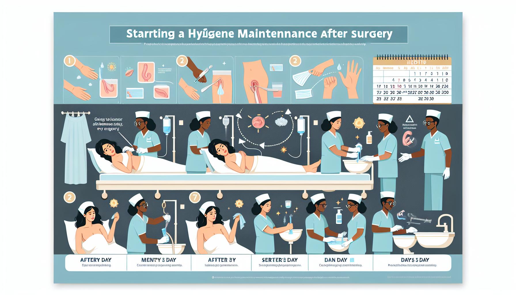 Kdy začít s údržbou hygieny po operaci