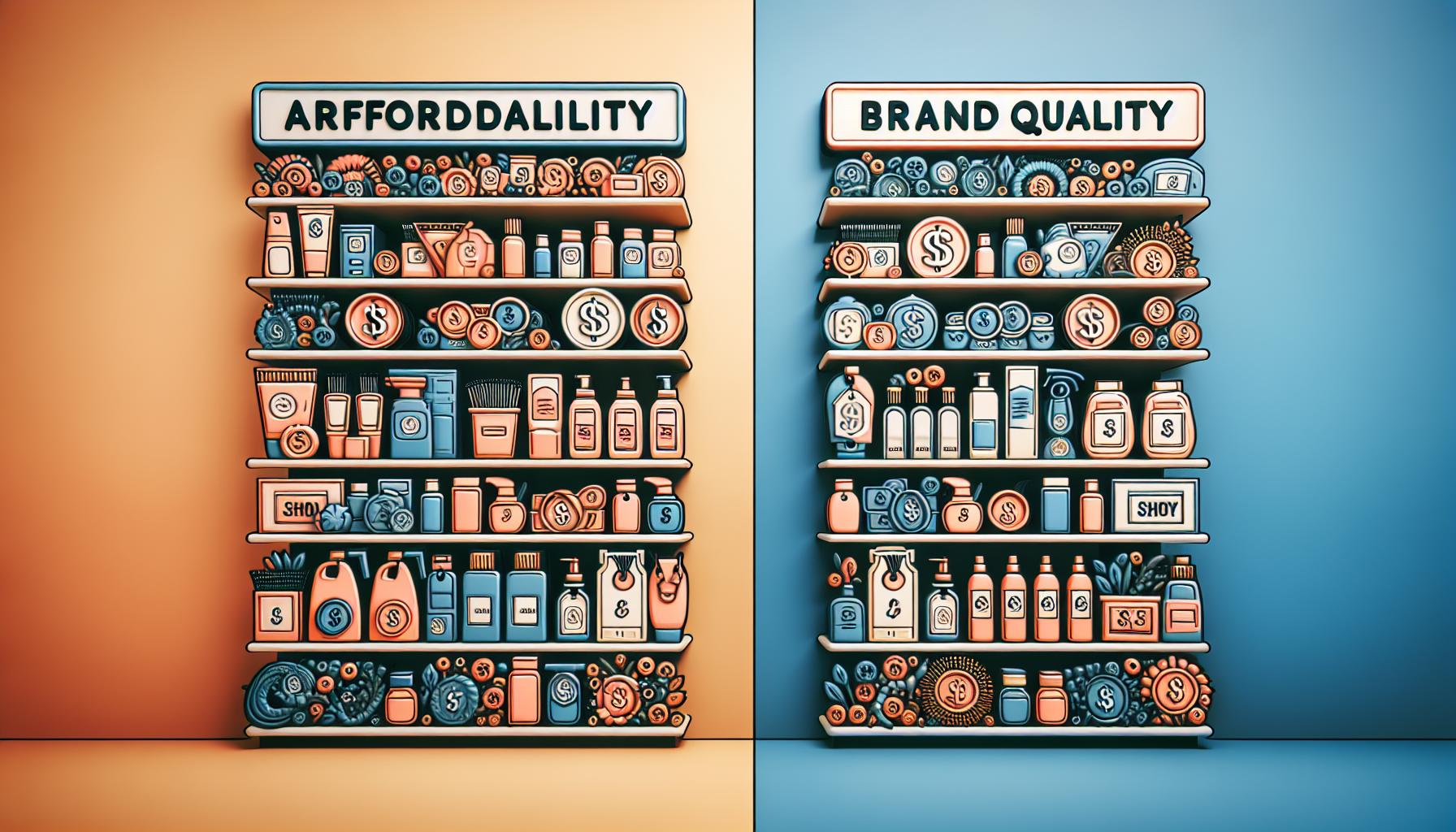 Kvalita a cenová dostupnost značky