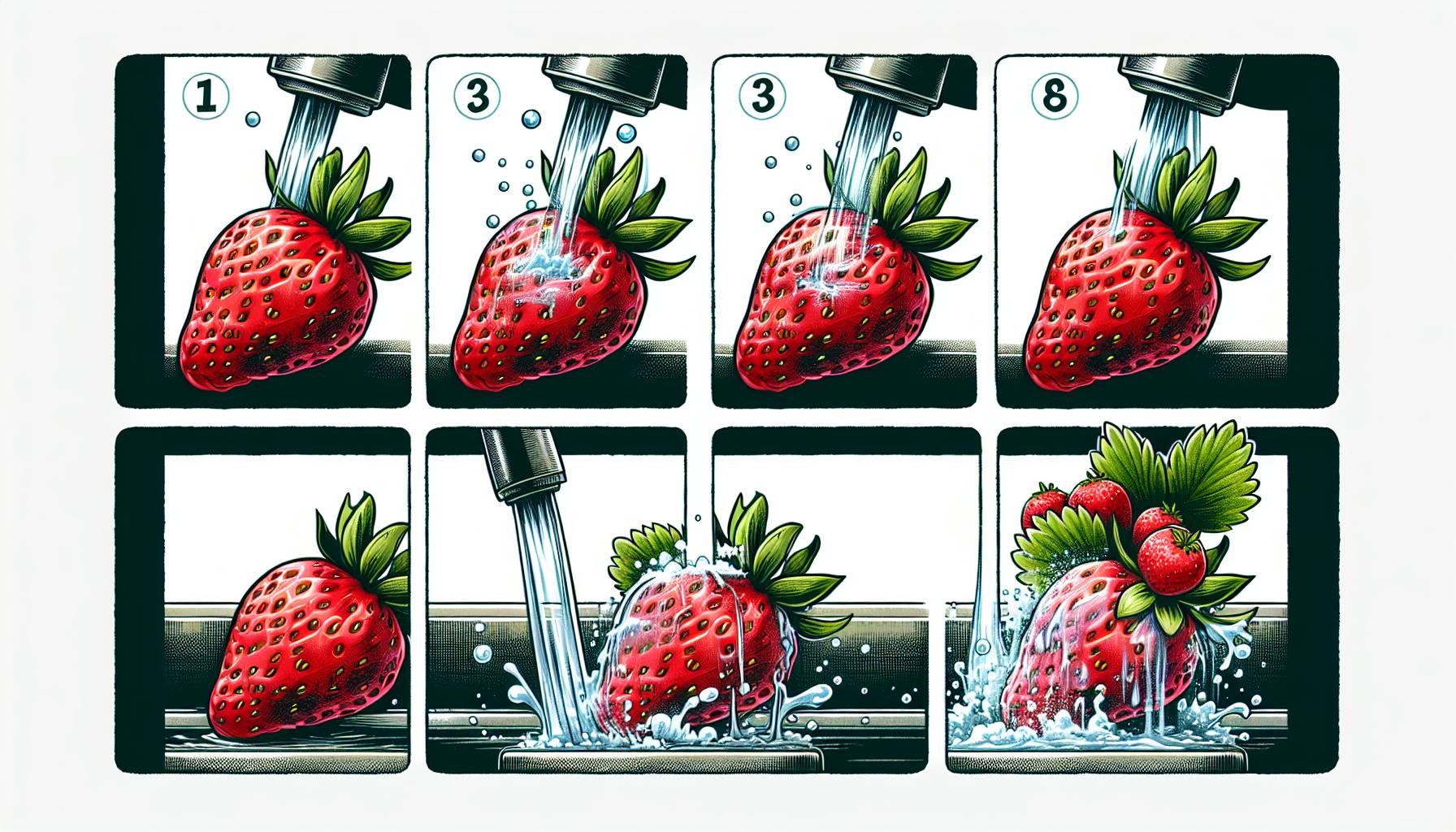 Jaké nečistoty se zbavit při mytí jahod