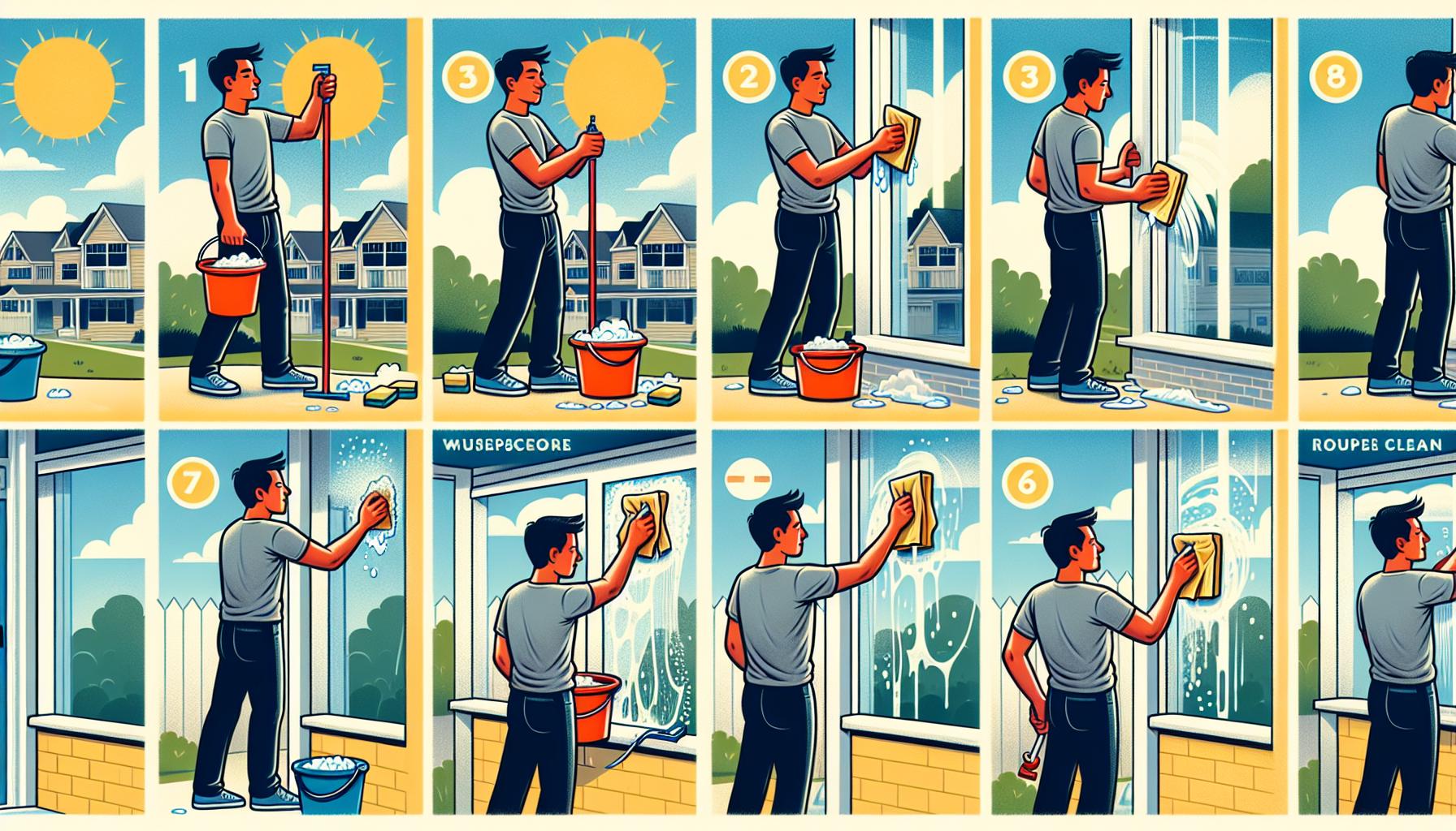 Jak správně umýt okna