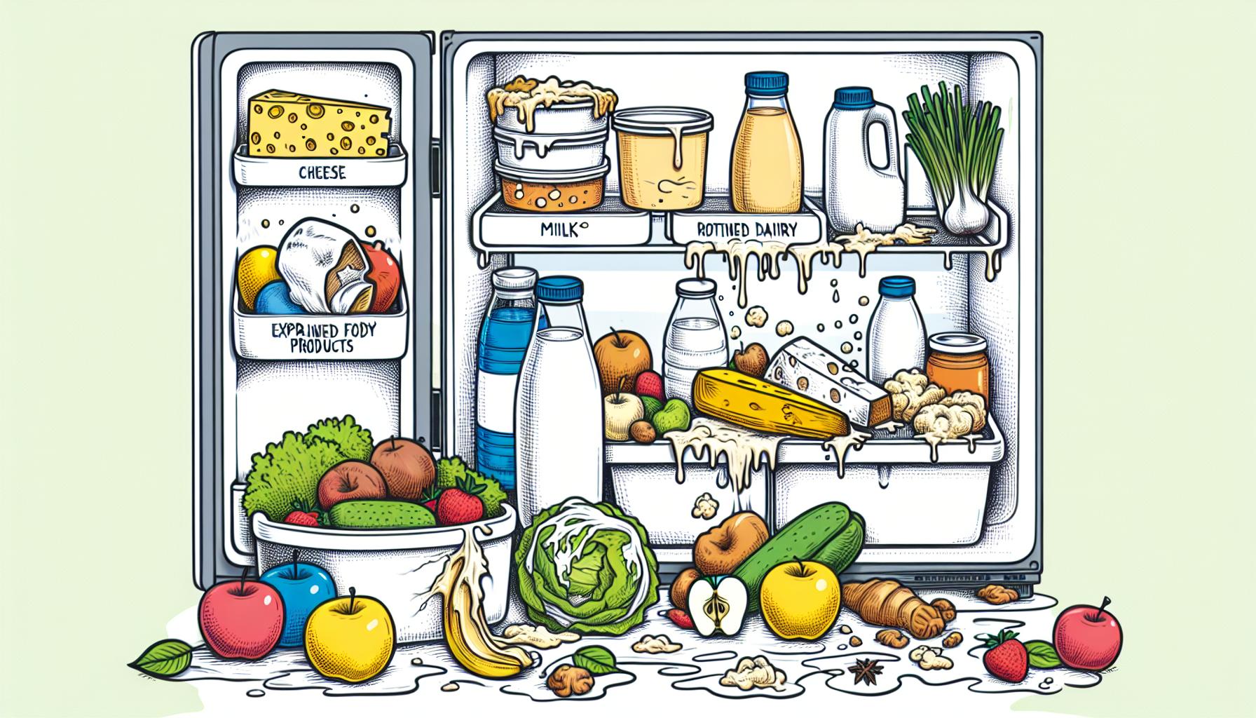 Jaké jsou příčiny zápachu v ledničce