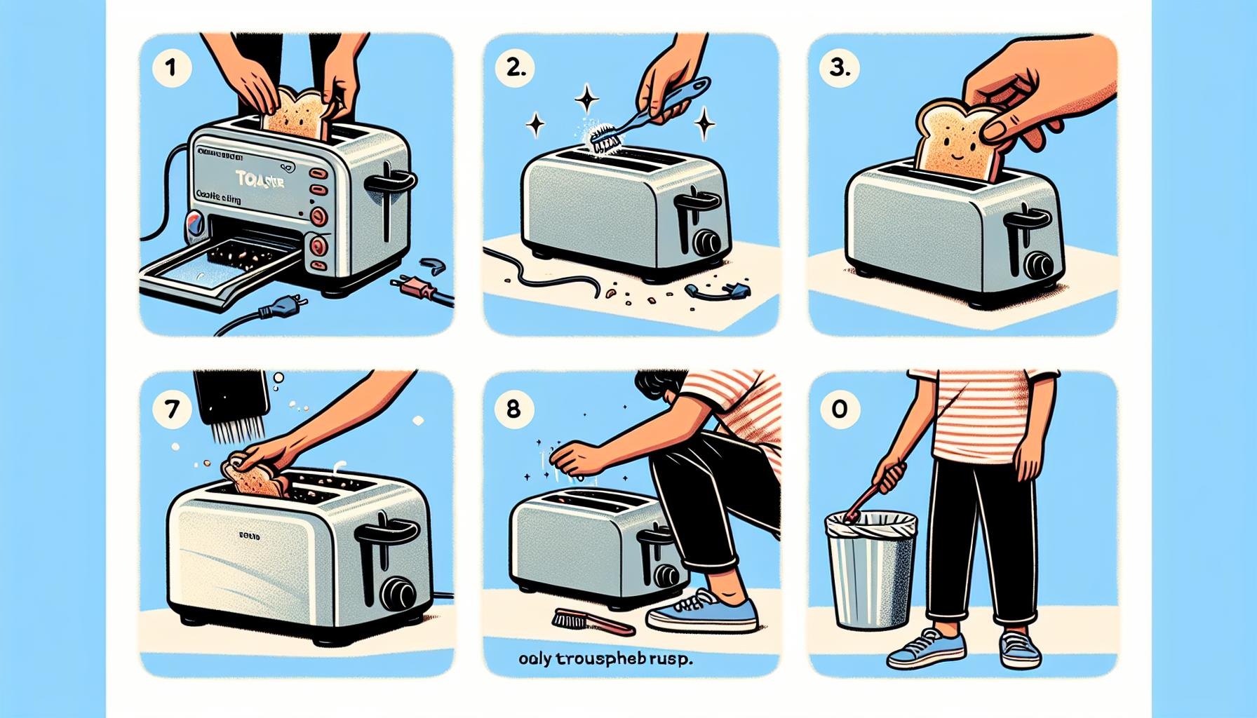 Jaké jsou nejlepší metody čištění toustovače