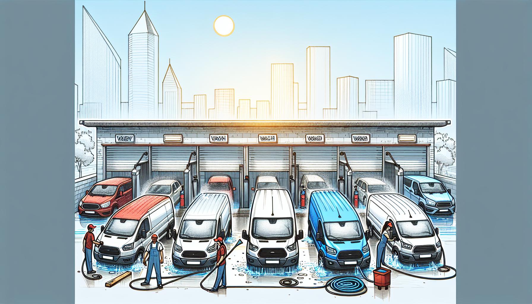 Kde najít profesionální umytí dodávky