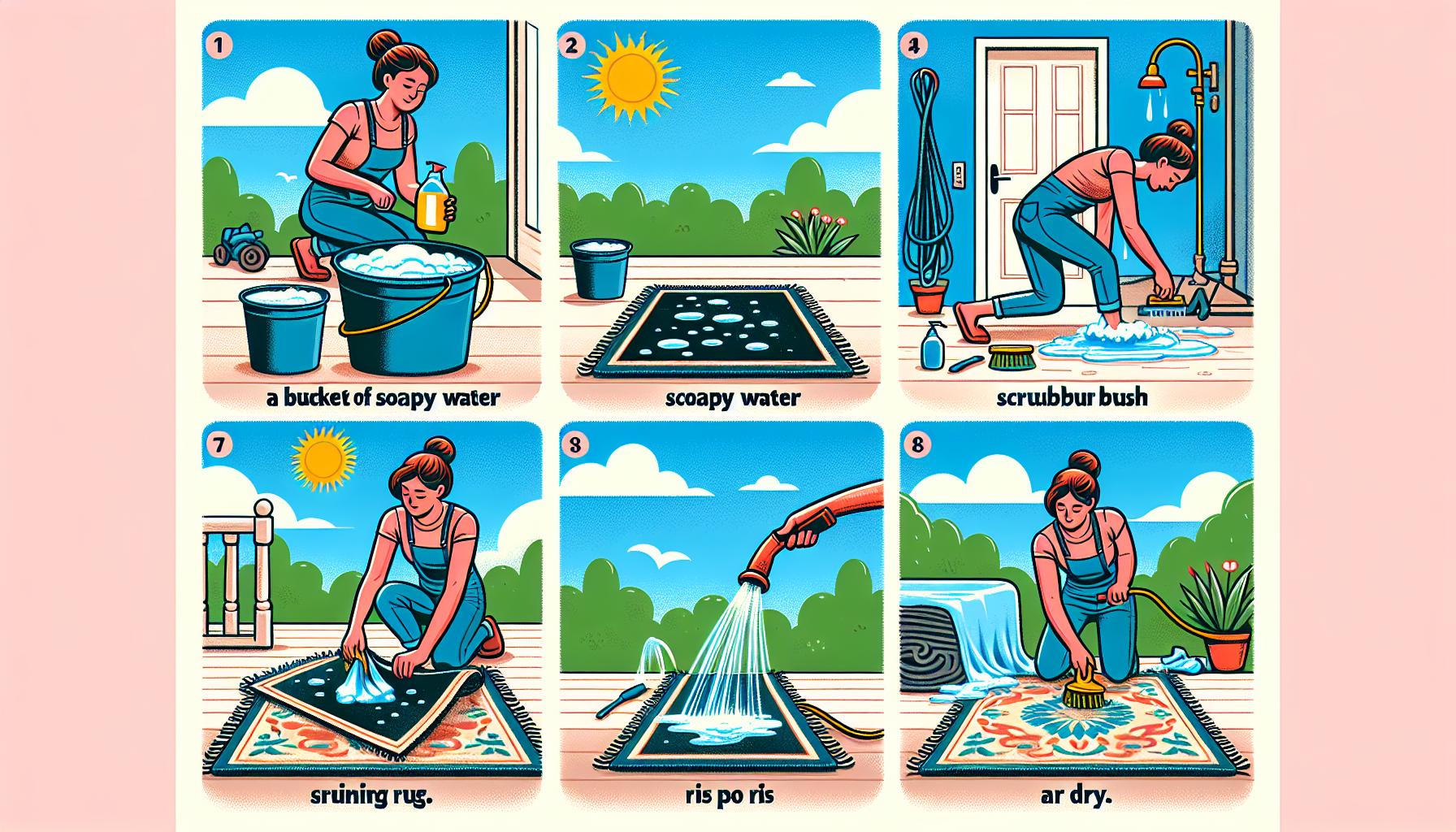 Jak na efektivní čištění gumových koberečků