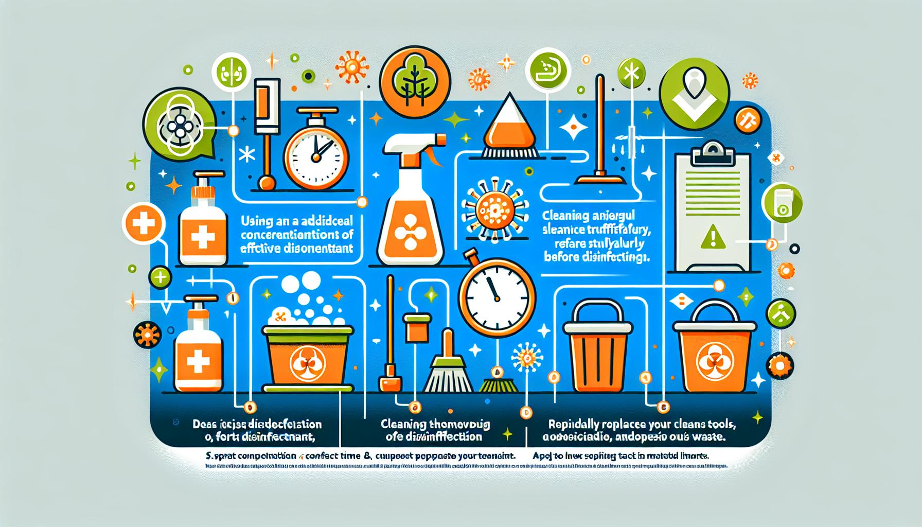 Nejdůležitější tipy pro účinnou dezinfekci