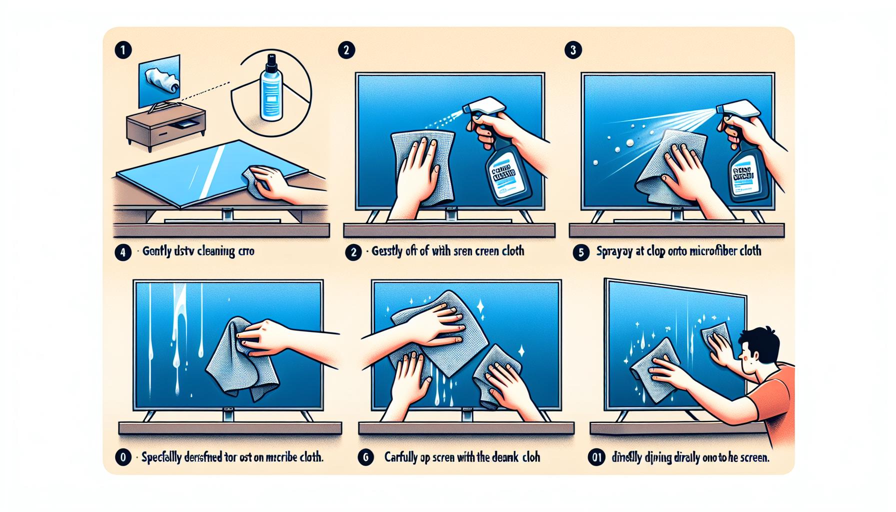 Jak správně čistit televizní obrazovku