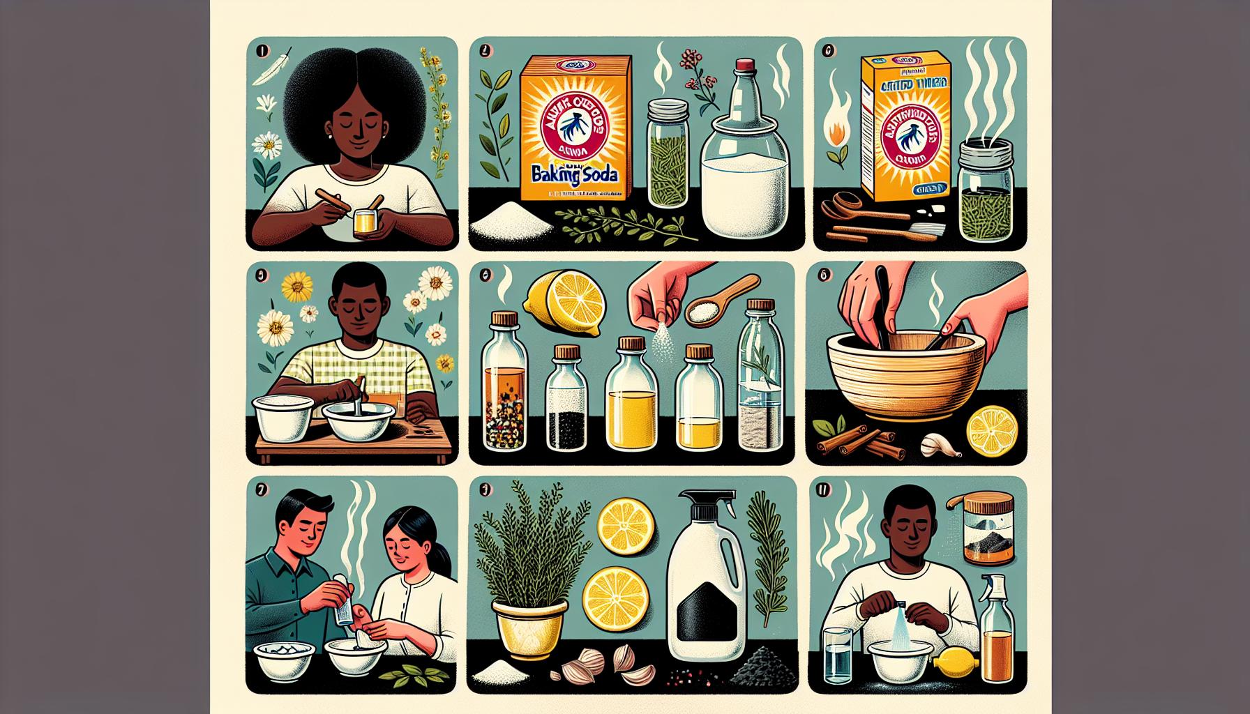 Účinné domácí prostředky pro eliminaci zápachu