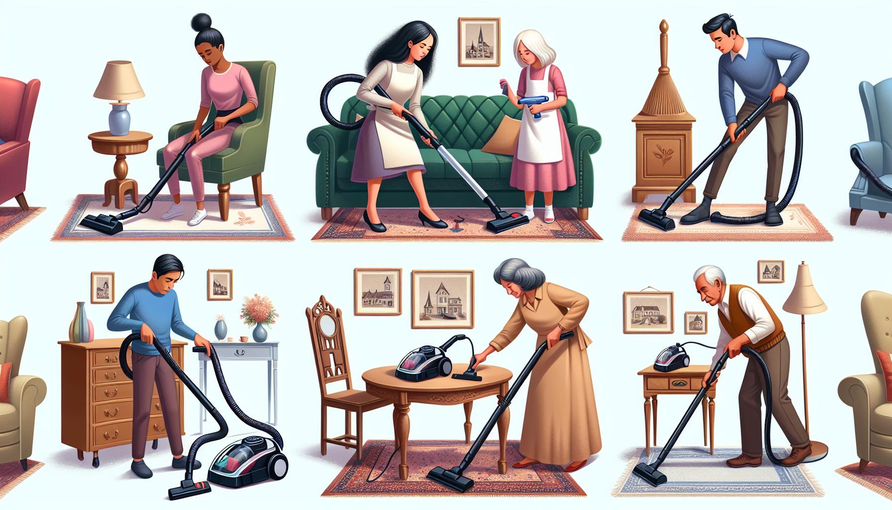 Techniky efektivního vysávání interiéru