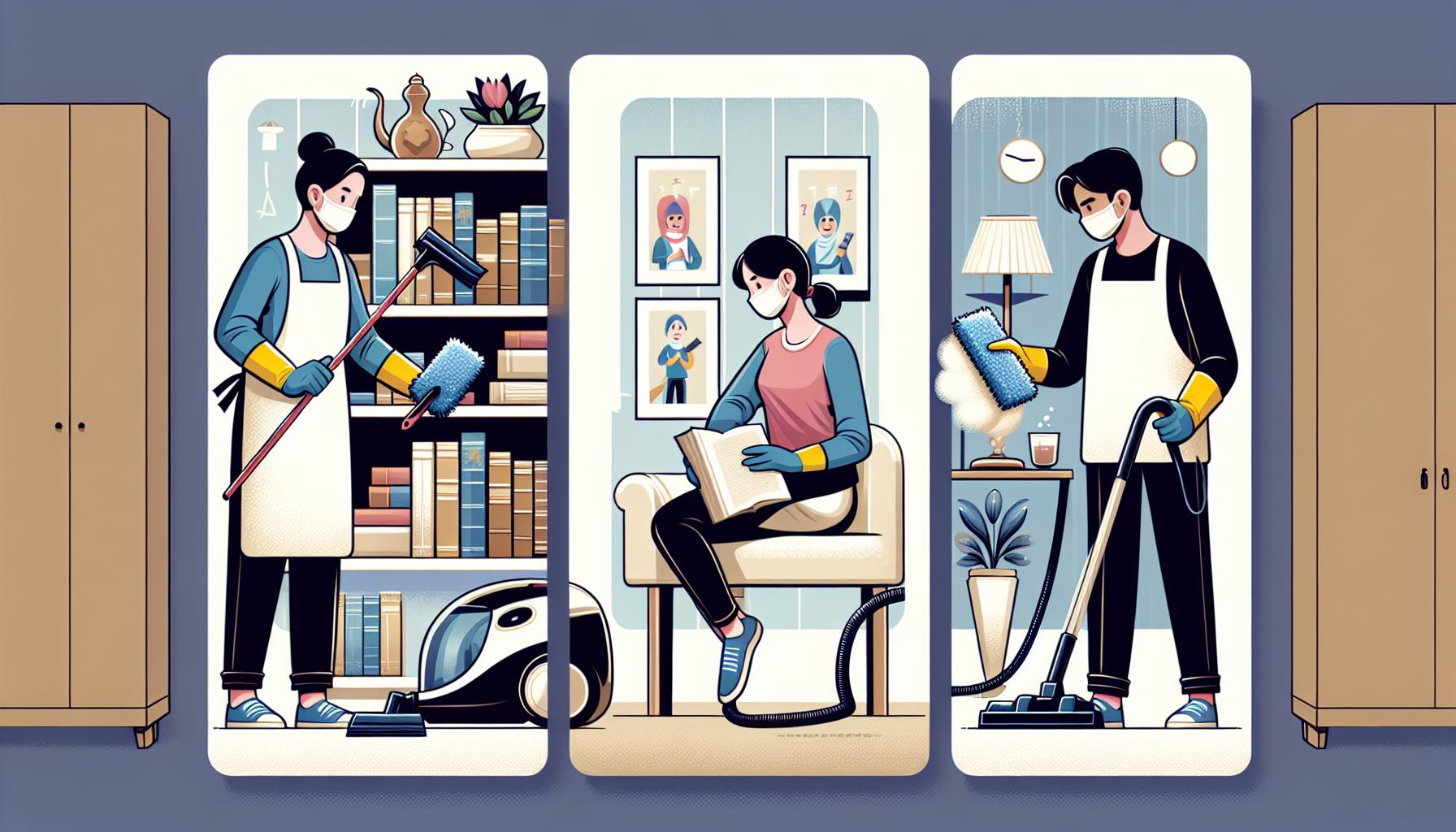 Jak efektivně odstranit prach