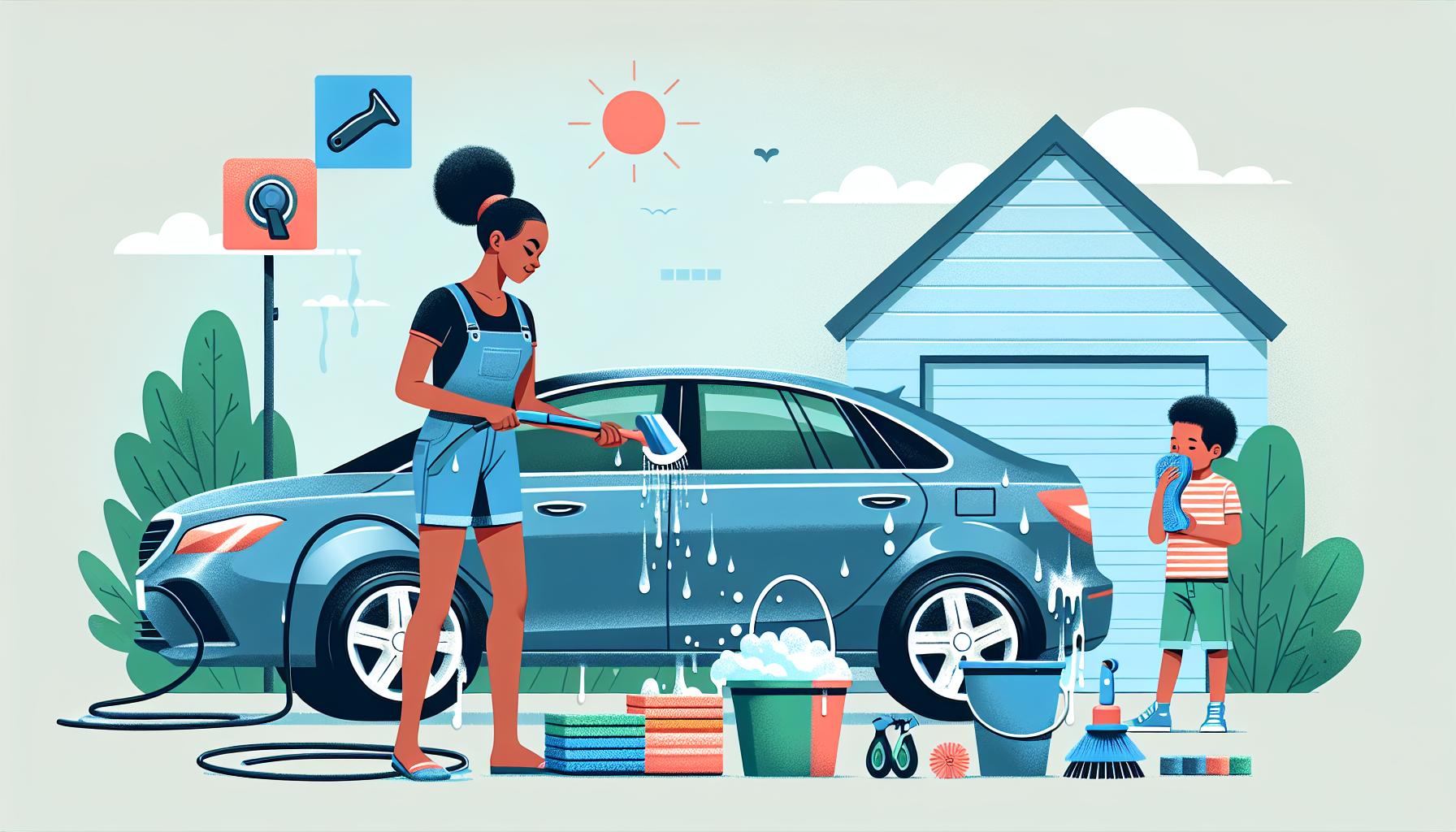 Jak správně umýt auto