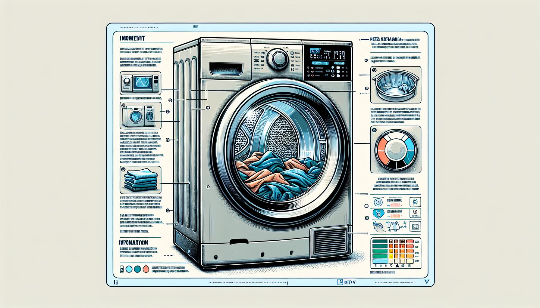 Klíčové vlastnosti sušiček prádla