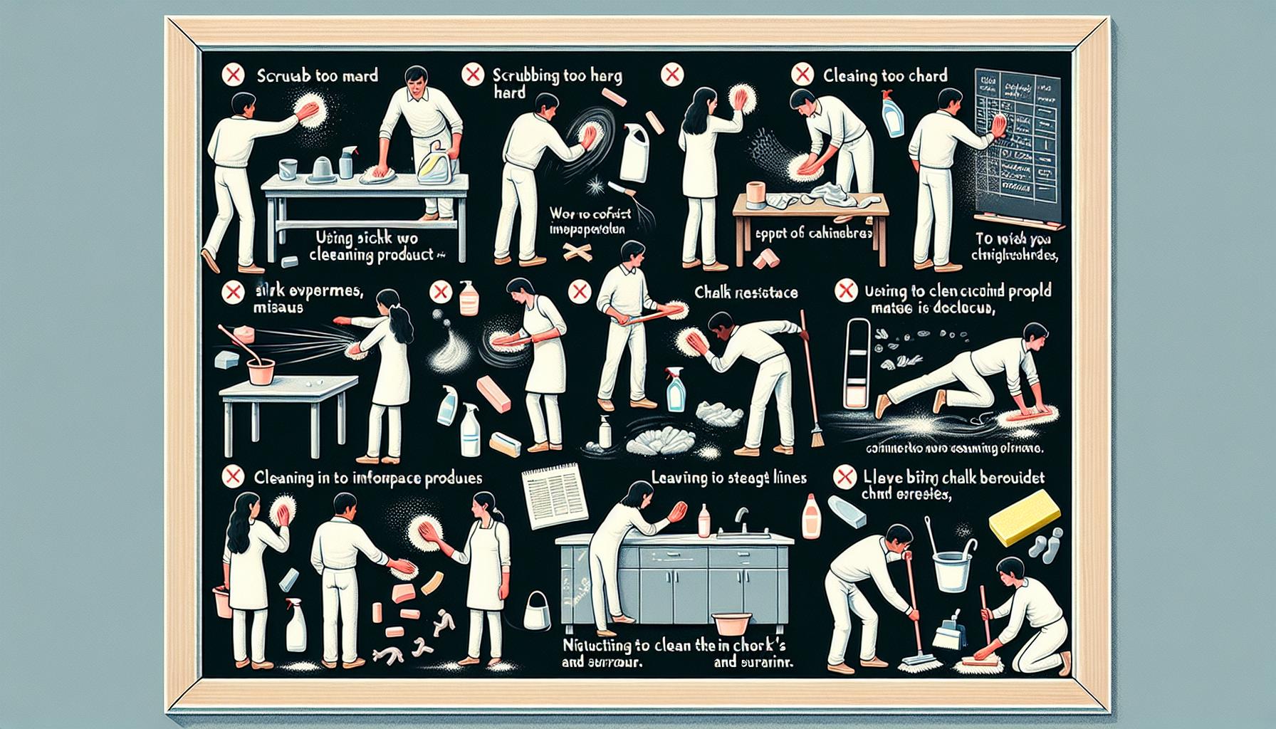 Nejčastější chyby při čištění desky