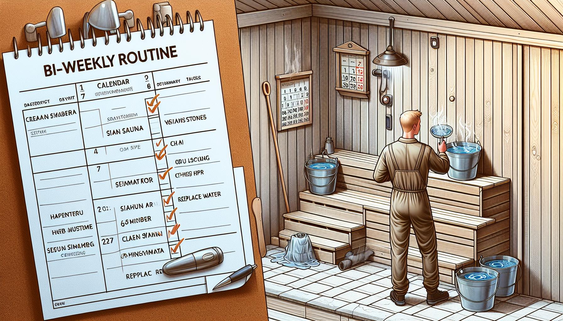 Jak často provádět údržbu sauny
