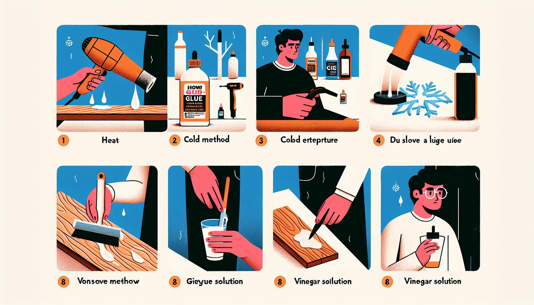 Klíčové metody pro odstranění lepidla