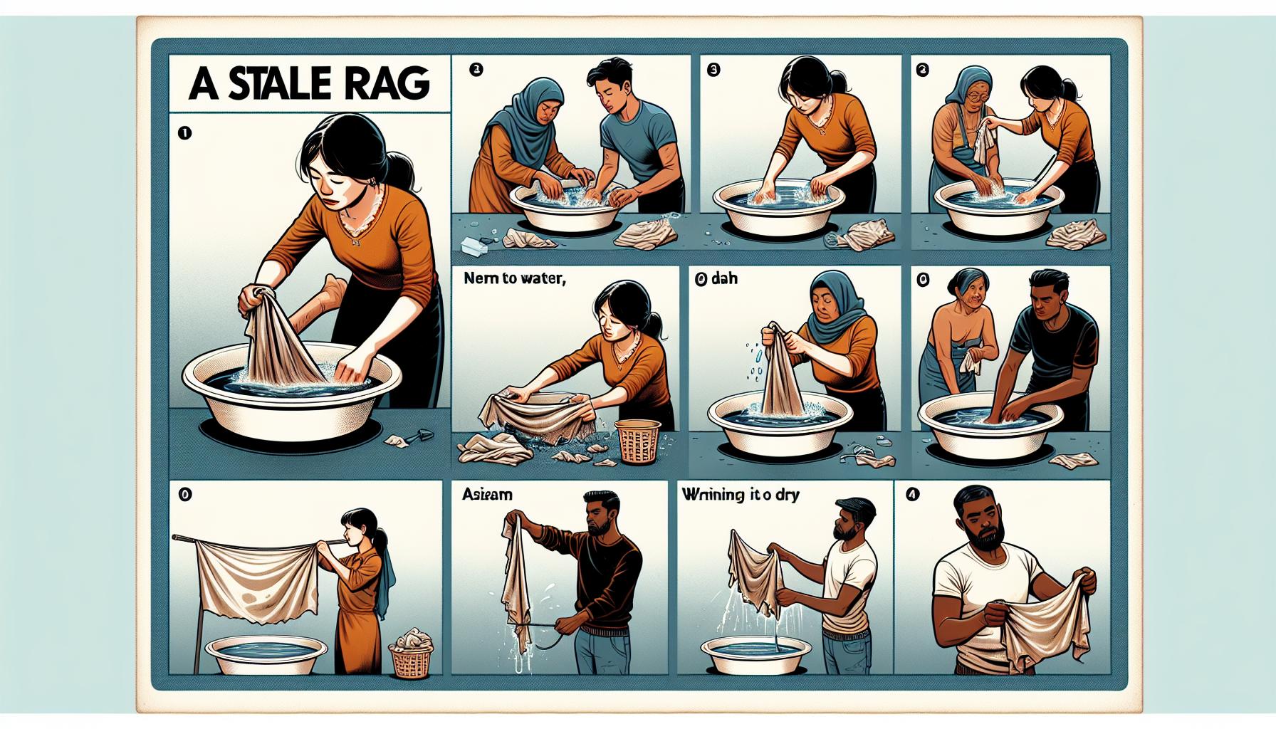 Jak zatuchlou hadrou efektivně vyčistit