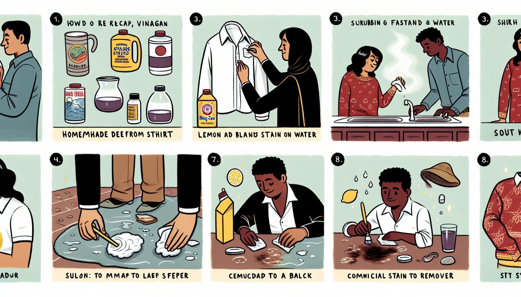 Tipy pro odstranění skvrn a nečistot