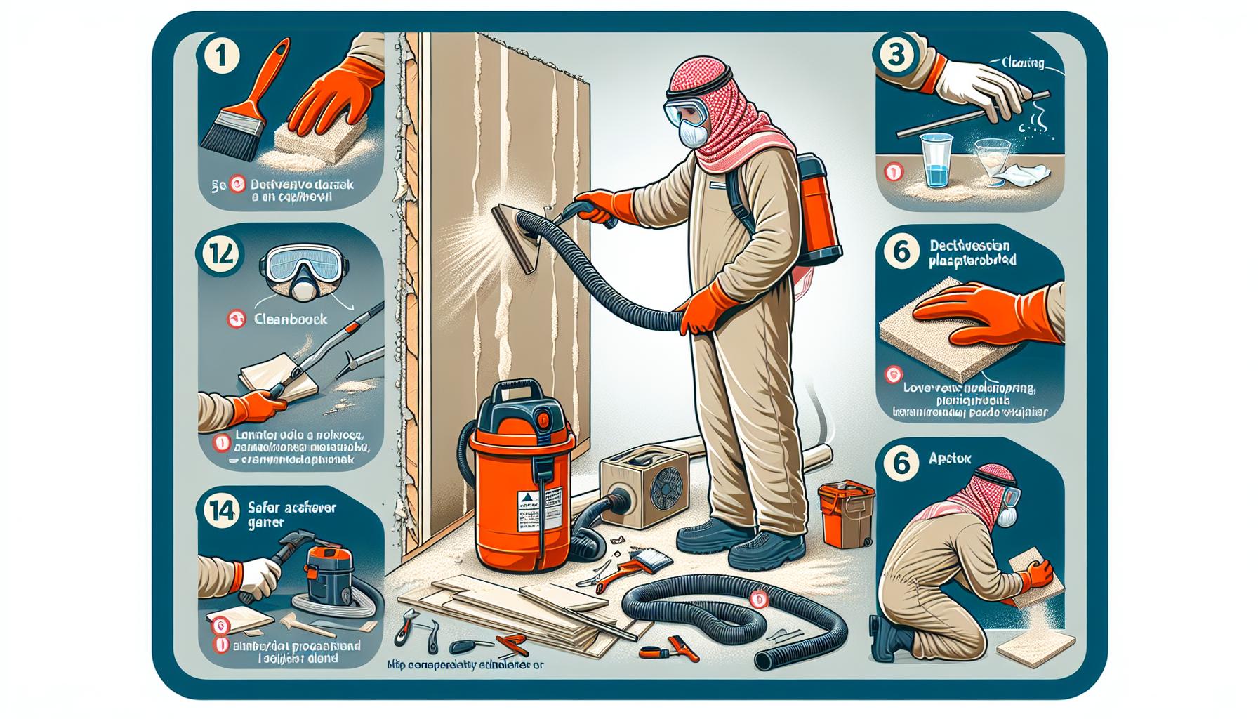 Jak efektivně odstranit prach ze sádrokartonu