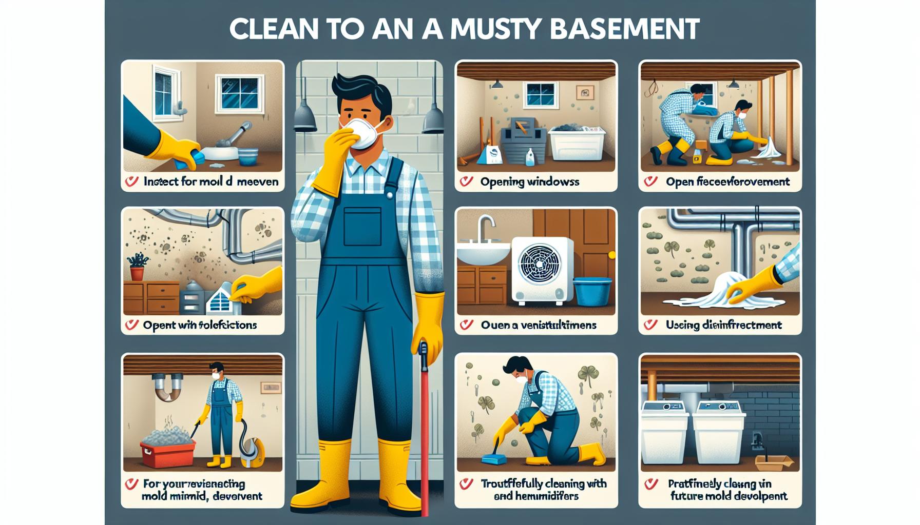 Jak efektivně vyčistit zatuchlý sklep