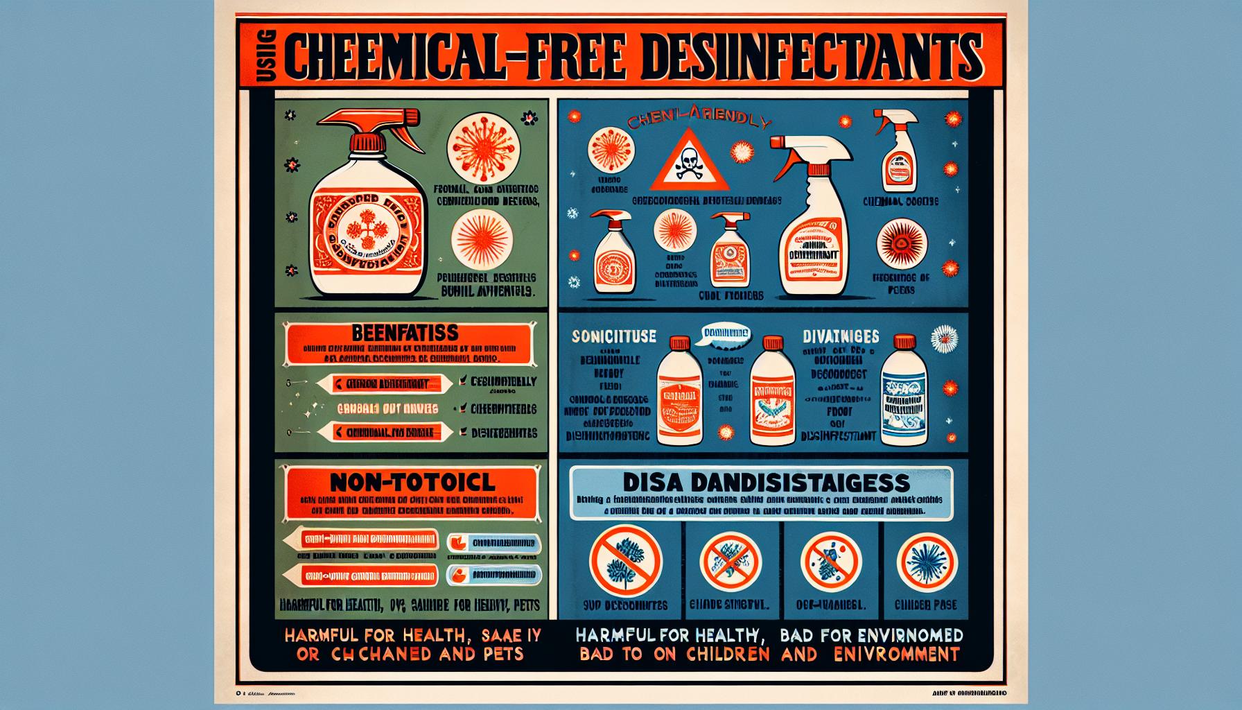 Výhody bezchemických dezinfekčních prostředků