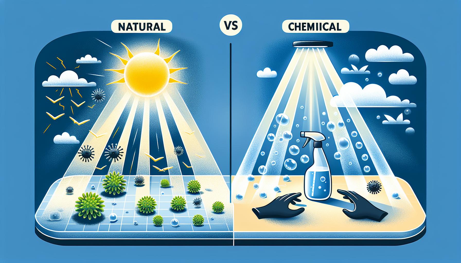 Přírodní versus chemické dezinfekce