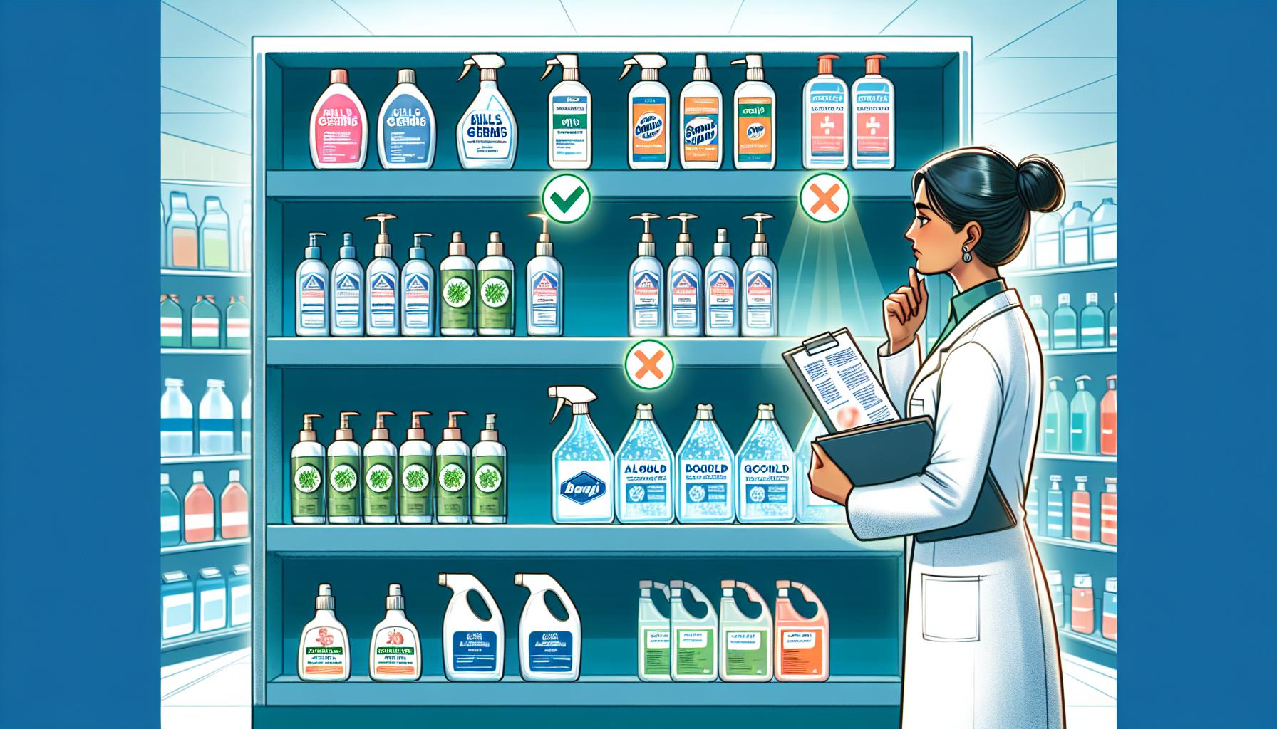 Jak vybrat správné dezinfekční prostředky